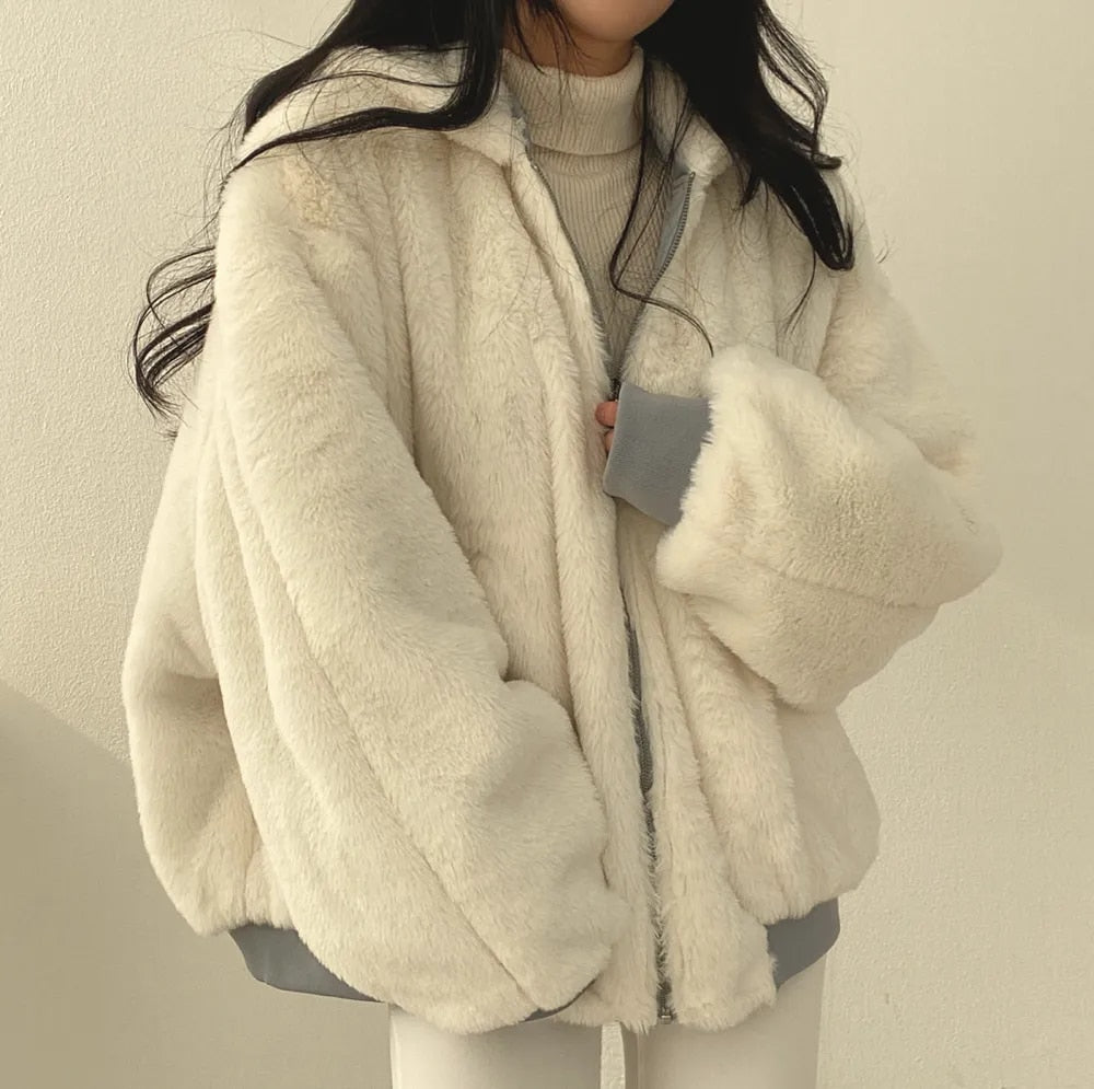 Wendbare Jacke für Frauen - Berry