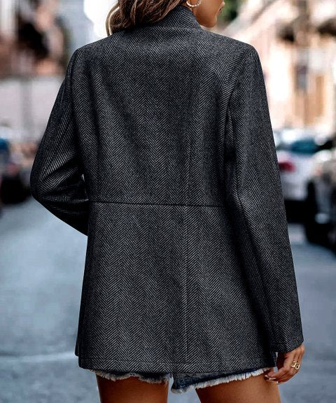 Hale | Offener Blazer mit Kerbkragen