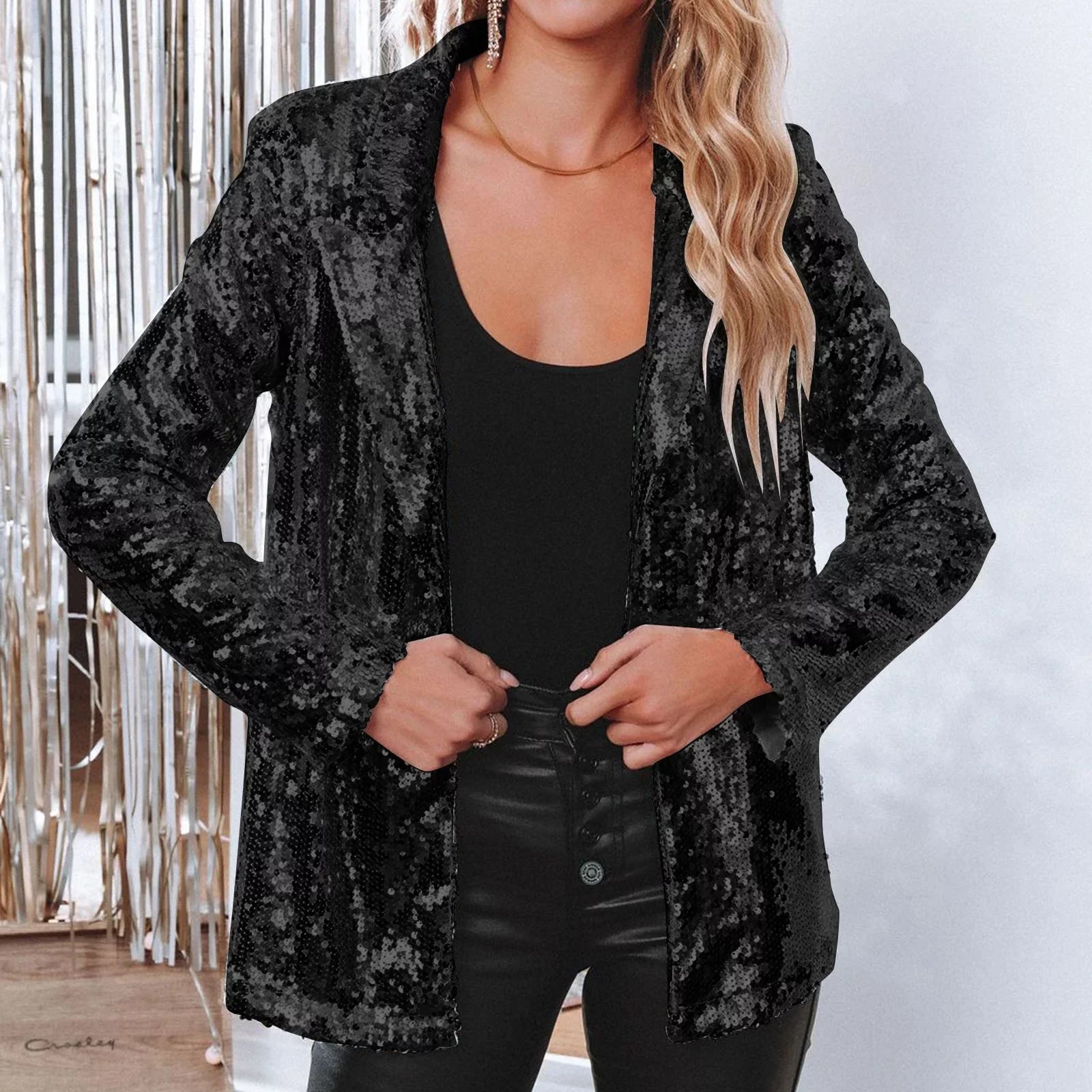 Herrera - Pailletten Blazer