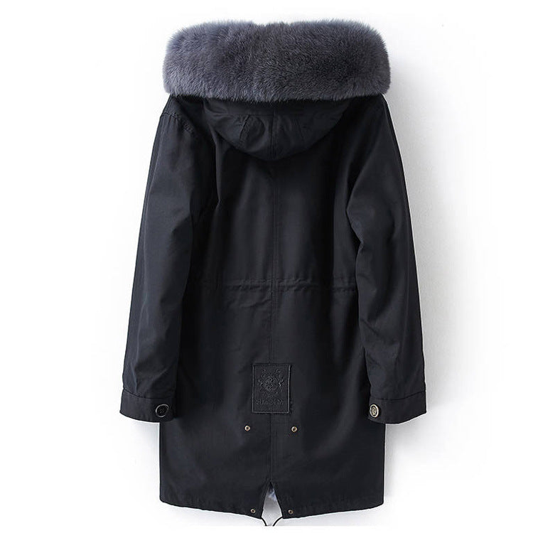 Edward - Herrenjacke mit Pelzkragen
