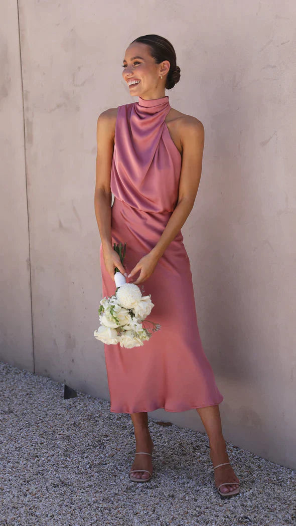 Belle - Glänzendes Maxileid | Elegantes Abendkleid | Schick