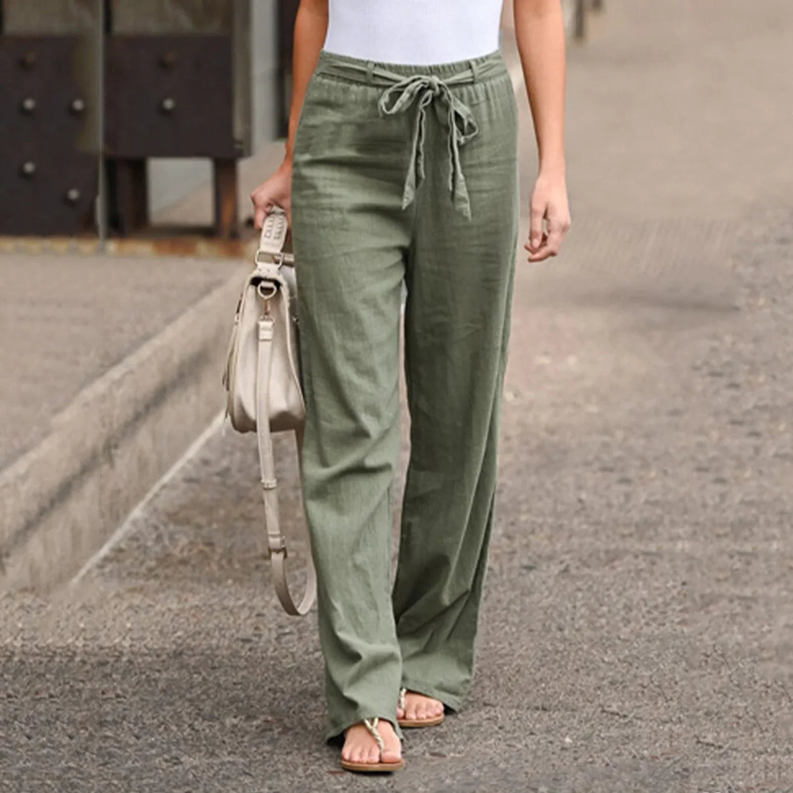 Lina - Stilvolle Leinenhose für Damen