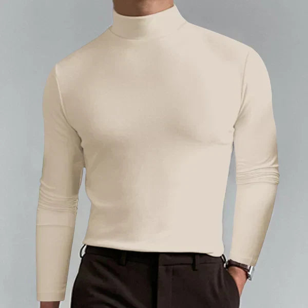 Claes | Slim Fit Hochtailliertes Langarm-T-Shirt für Männer