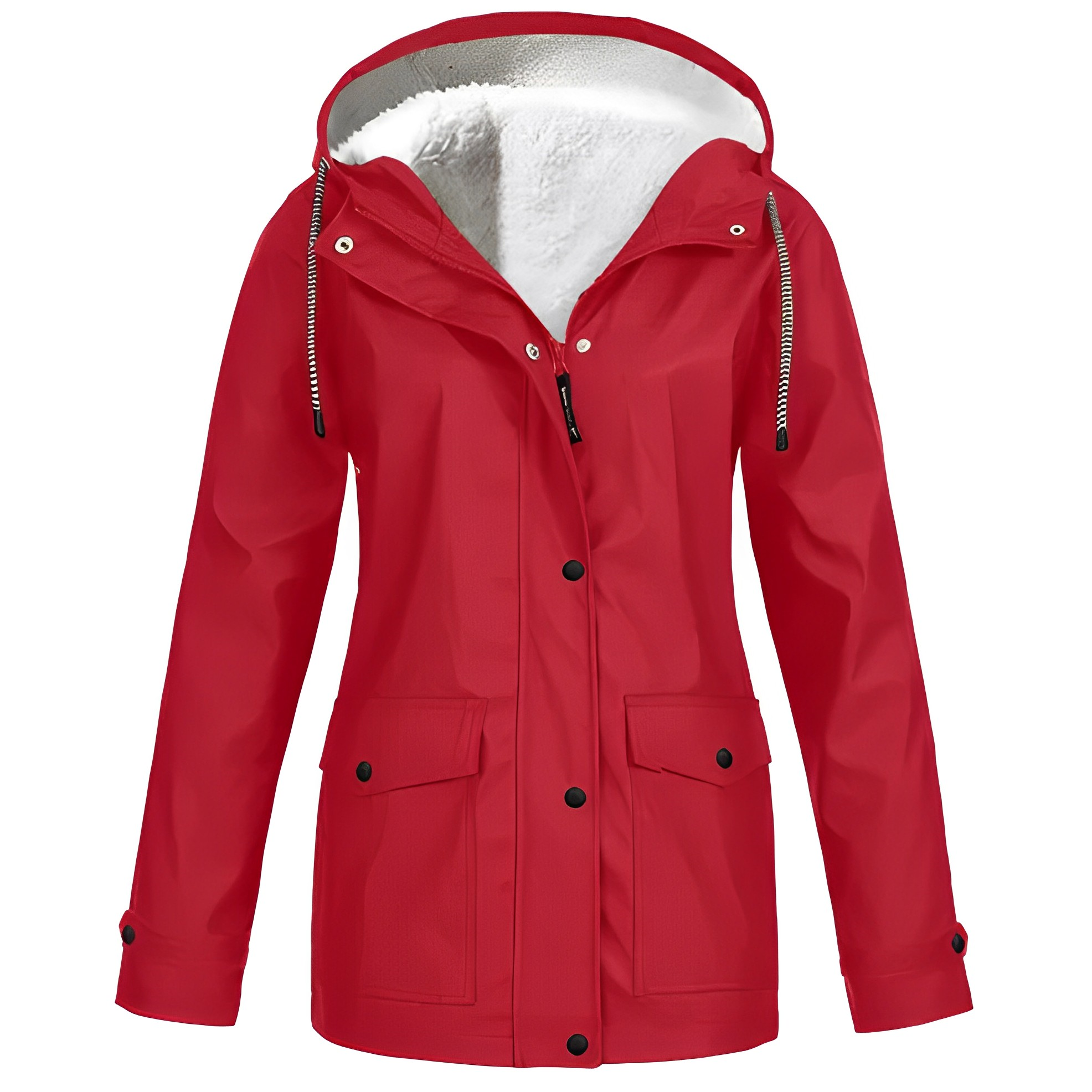 Laura | Stylische Fleece gefütterte Wärme Damenjacke
