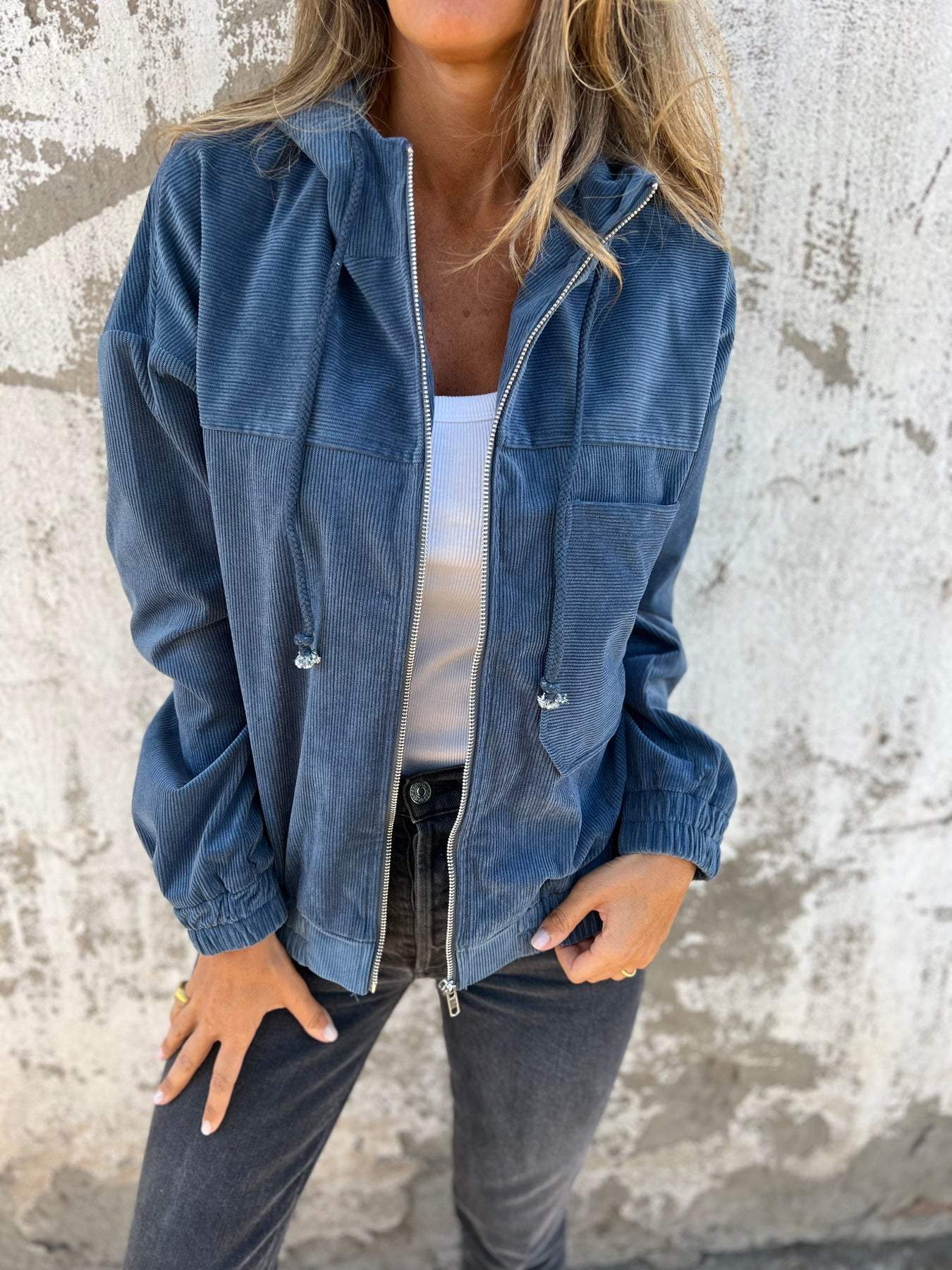 Macie - Lässige und Bequeme Herbst-Zip-Hoodie für Damen