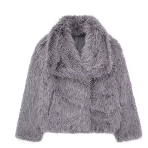 Basha | Damen Mode Luxus Mantel | Kurz