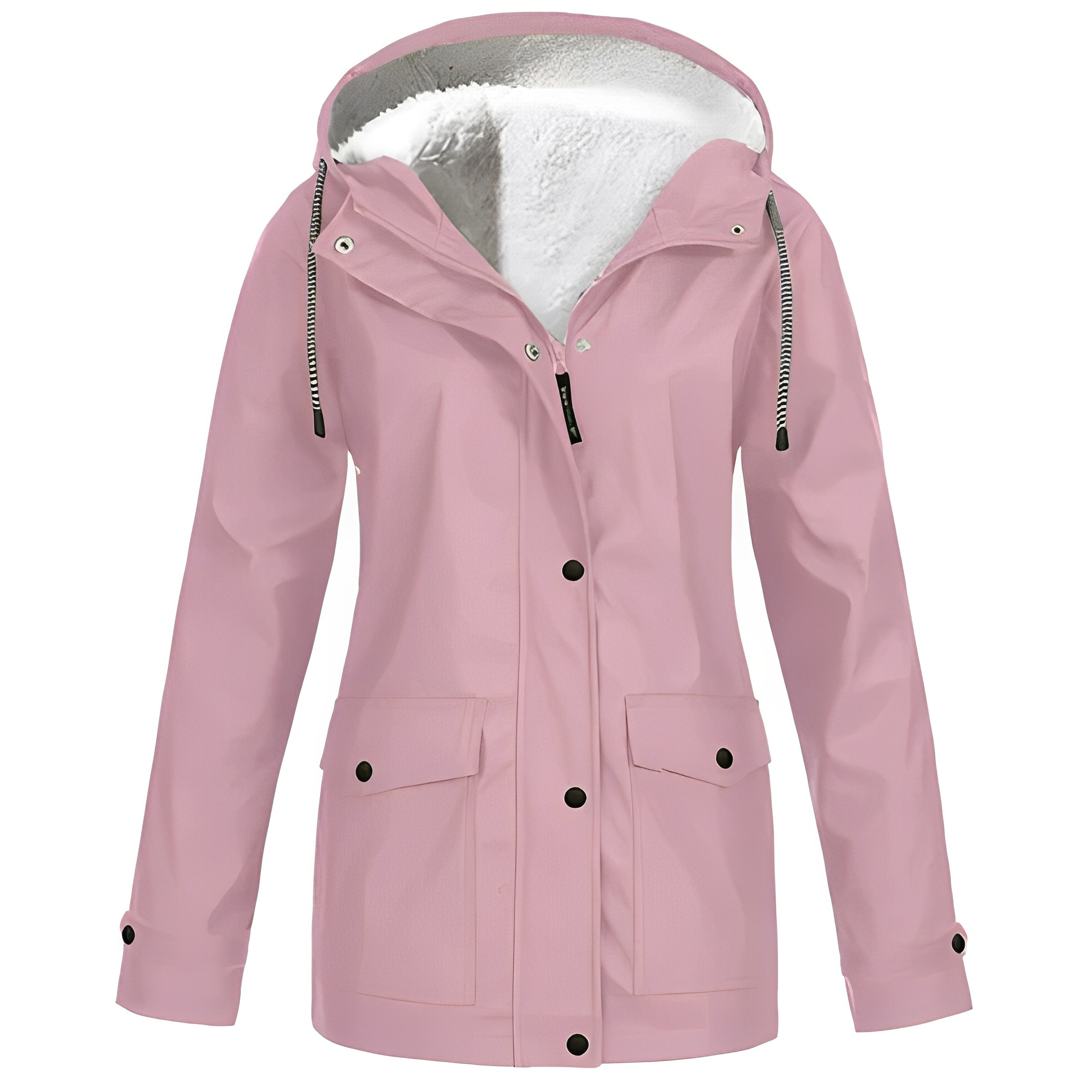 Laura | Stylische Fleece gefütterte Wärme Damenjacke