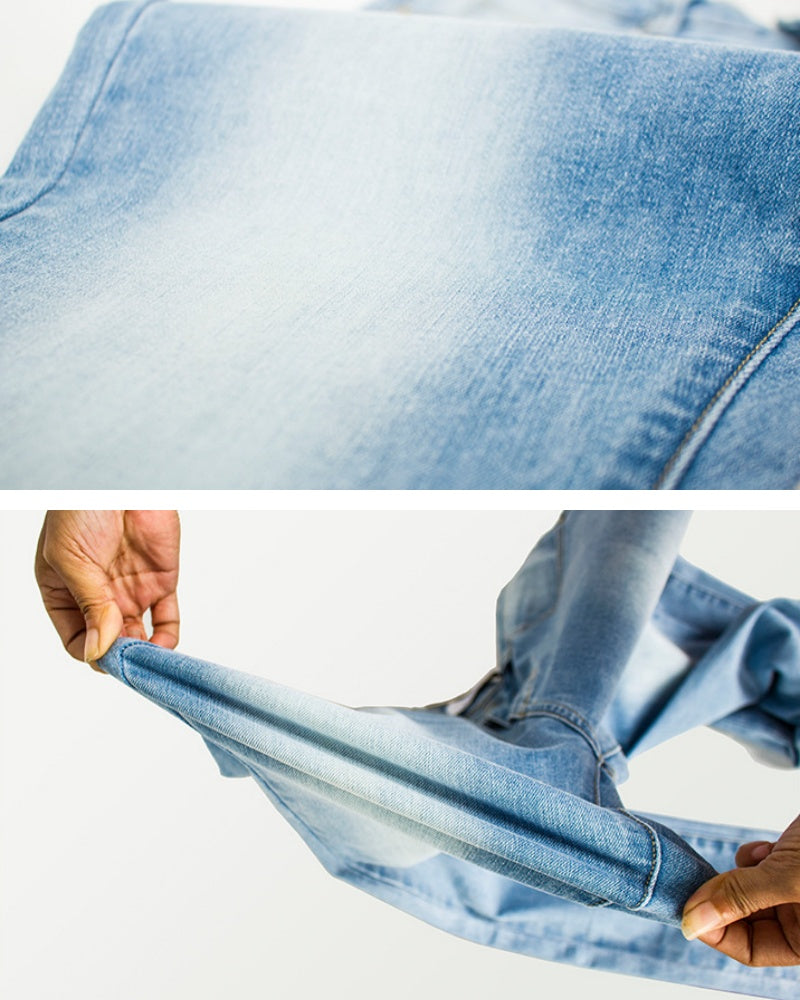 Kolumbianische Jeans für Frauen mit Hoher Taille und Bauchkontrolle