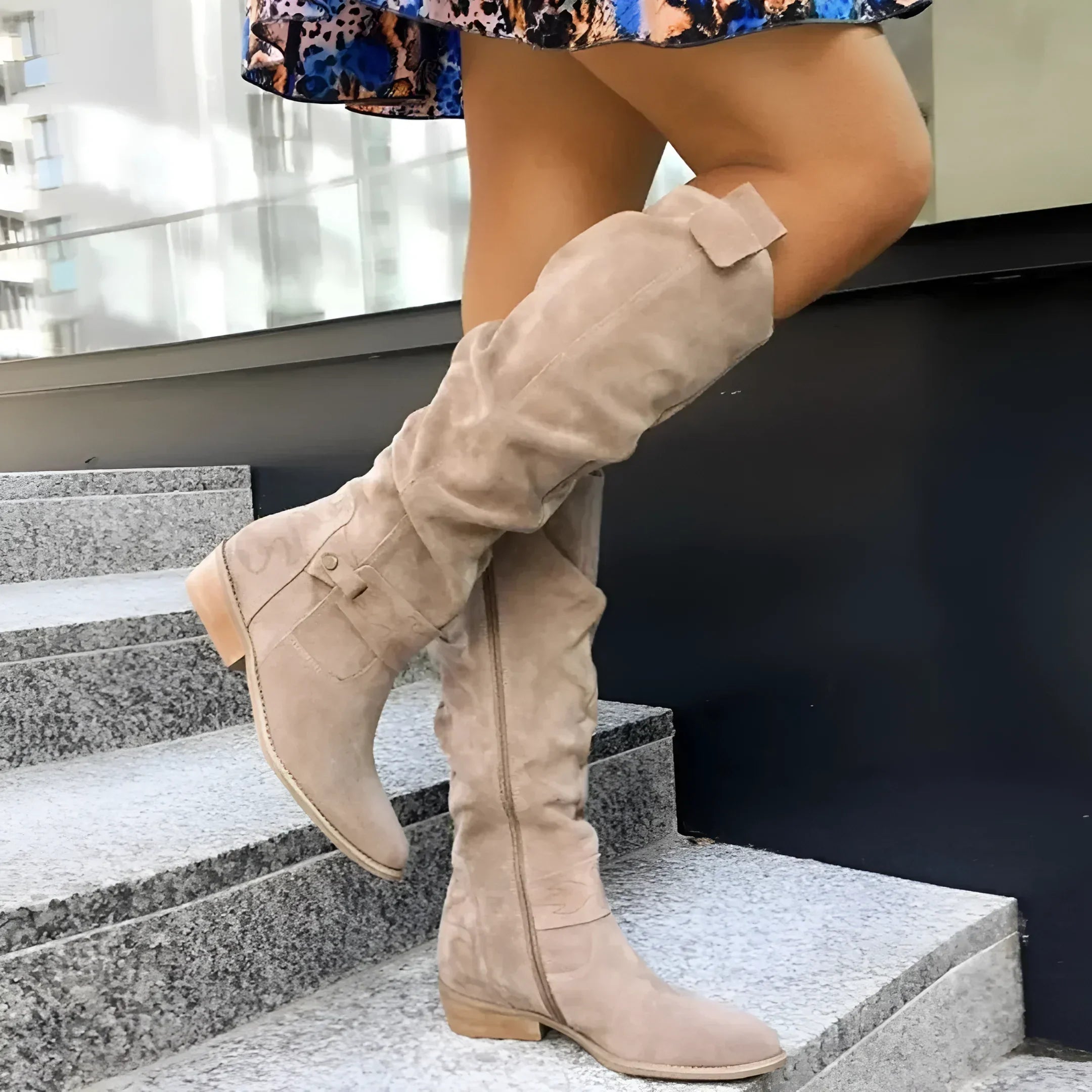 TaffyStep™ - Hochwertige Lederstiefel