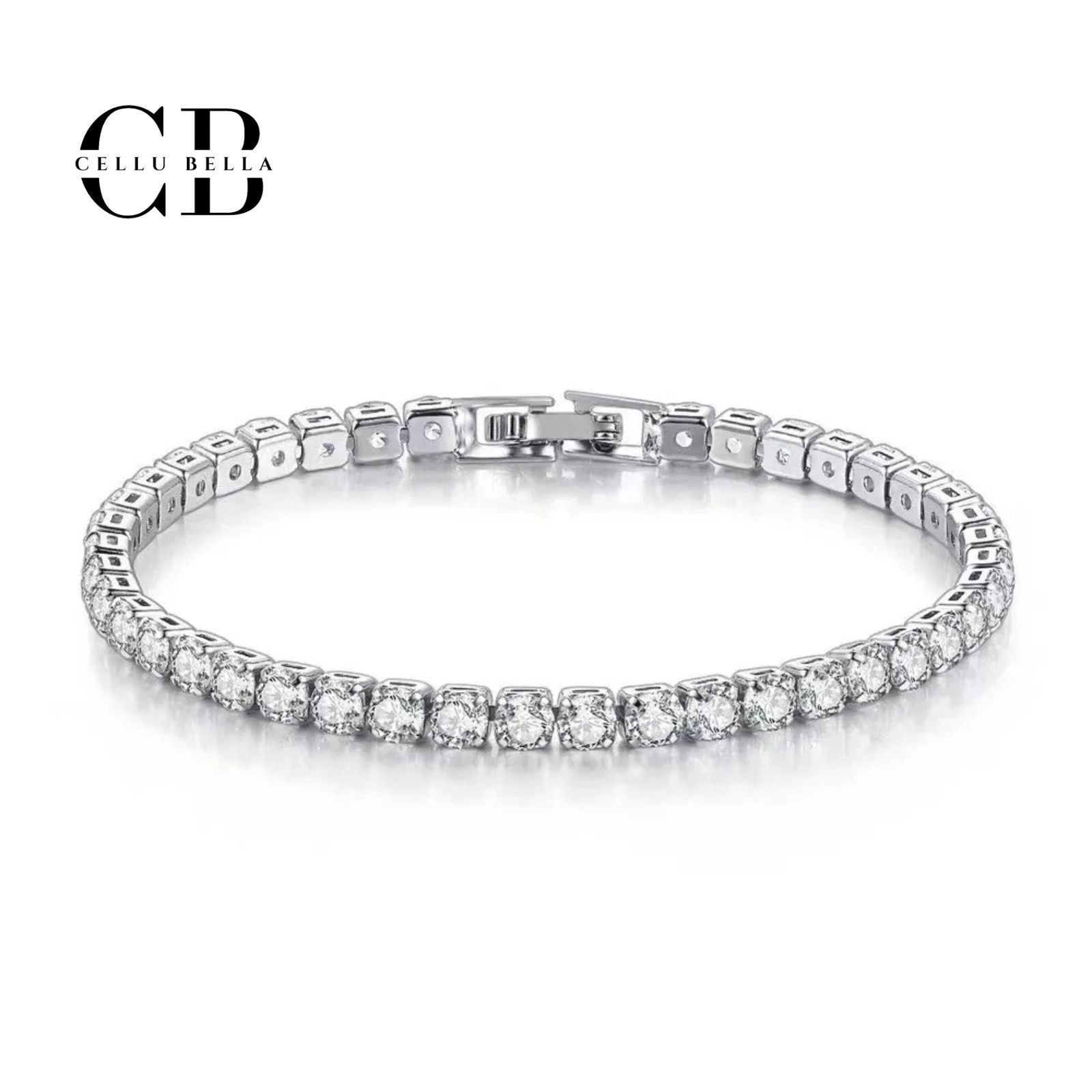 Sofia-Armband: Elegantes Armband aus 925er Sterlingsilber mit Zirkonia