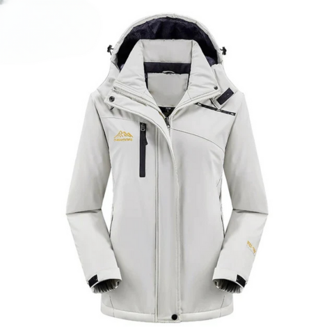 Heidilyn | Damen Winter Kapuzen Softshell Jacke | Lang