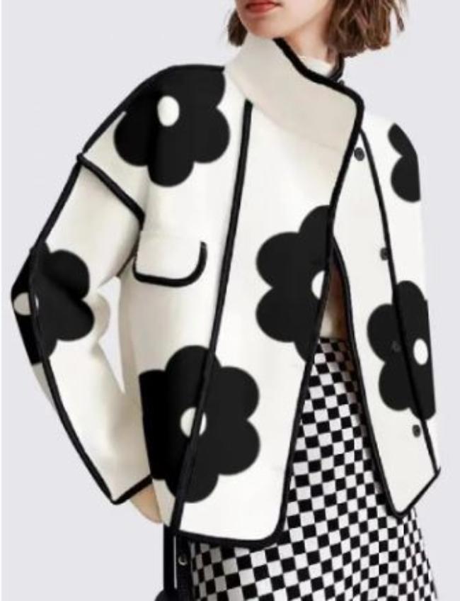 Angie - Jacke mit Blumenmuster für Damen