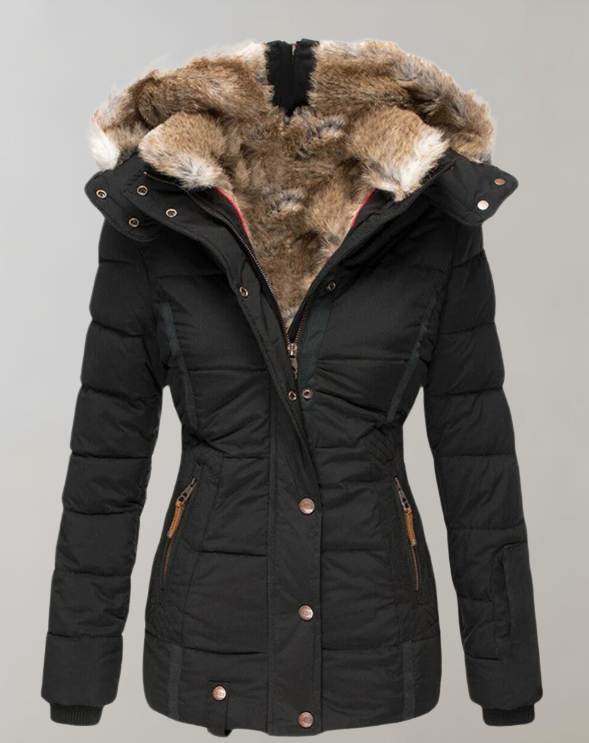 Vannah™ - Stilvoller Gefütterter Winterjacke