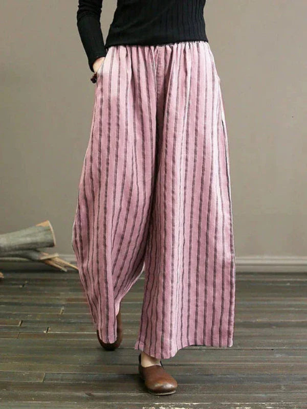 Christie - Vintage Leinenhosen
