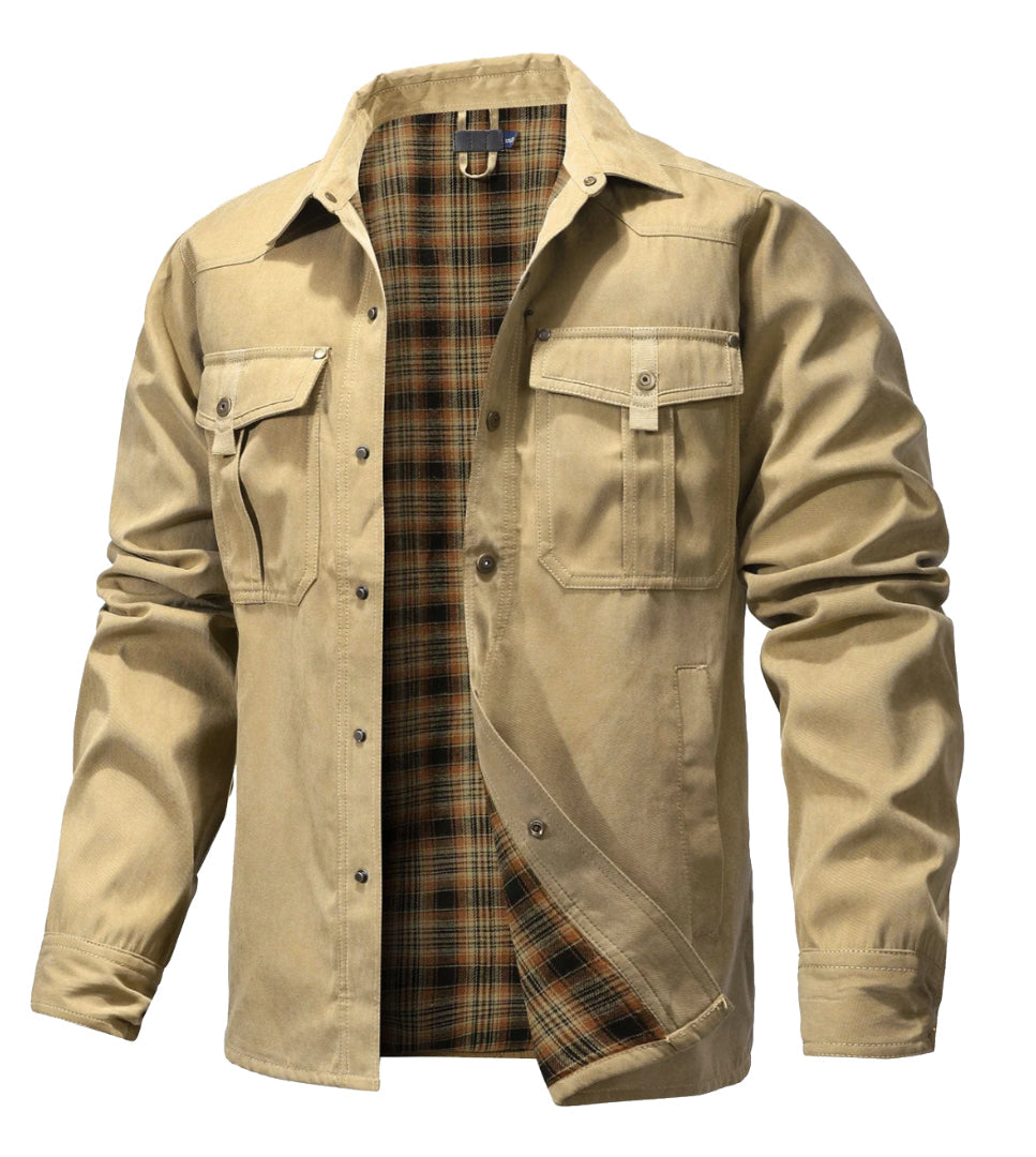 Dean - Flanell Herren Jacke