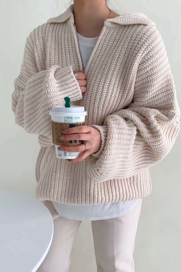 Madison - Lässiger und Warmer Winter-Reißverschluss-Pullover für Herren