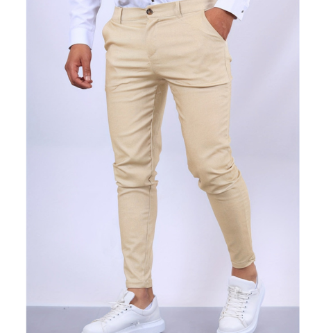 Kenan | Herren Lässige Chino Hose | Schmale Passform