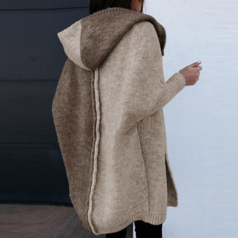 Vivoree | Damen Mode Winter Strickjacke | Lang