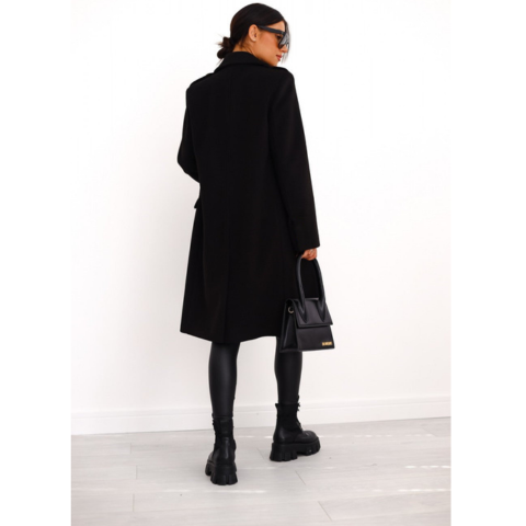 Emogen | Damen Klassische Zweireiher Trenchcoat | Lang