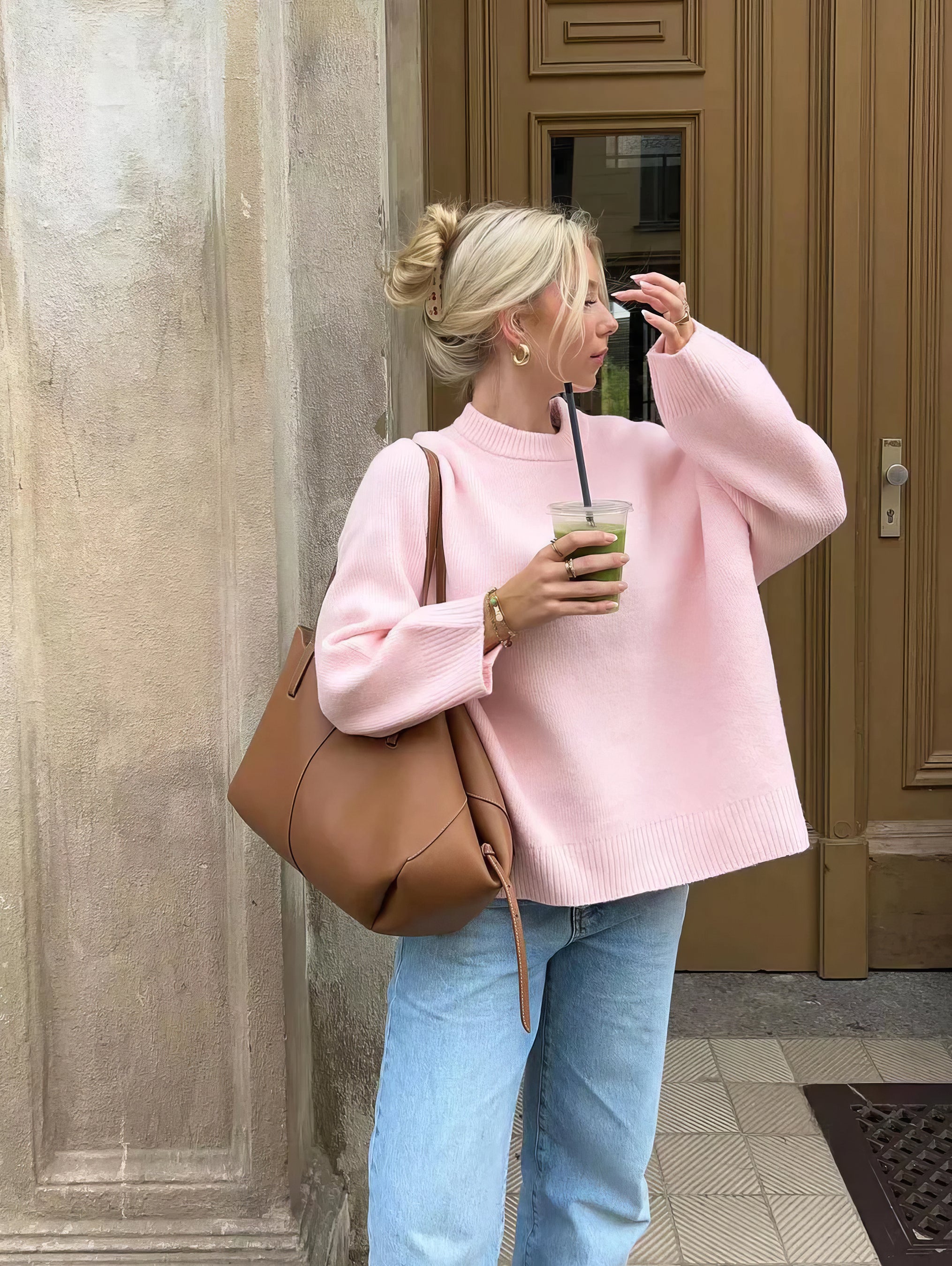 Bonafita Elara - Crewneck Pullover für Frauen