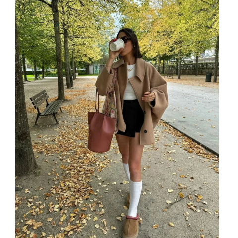 Lizzie | Damen Chic Eleganter Übergrößen Mantel | Lang