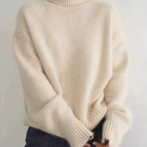 Zenida | Damen Stylische Rollkragen Pullover | Winter