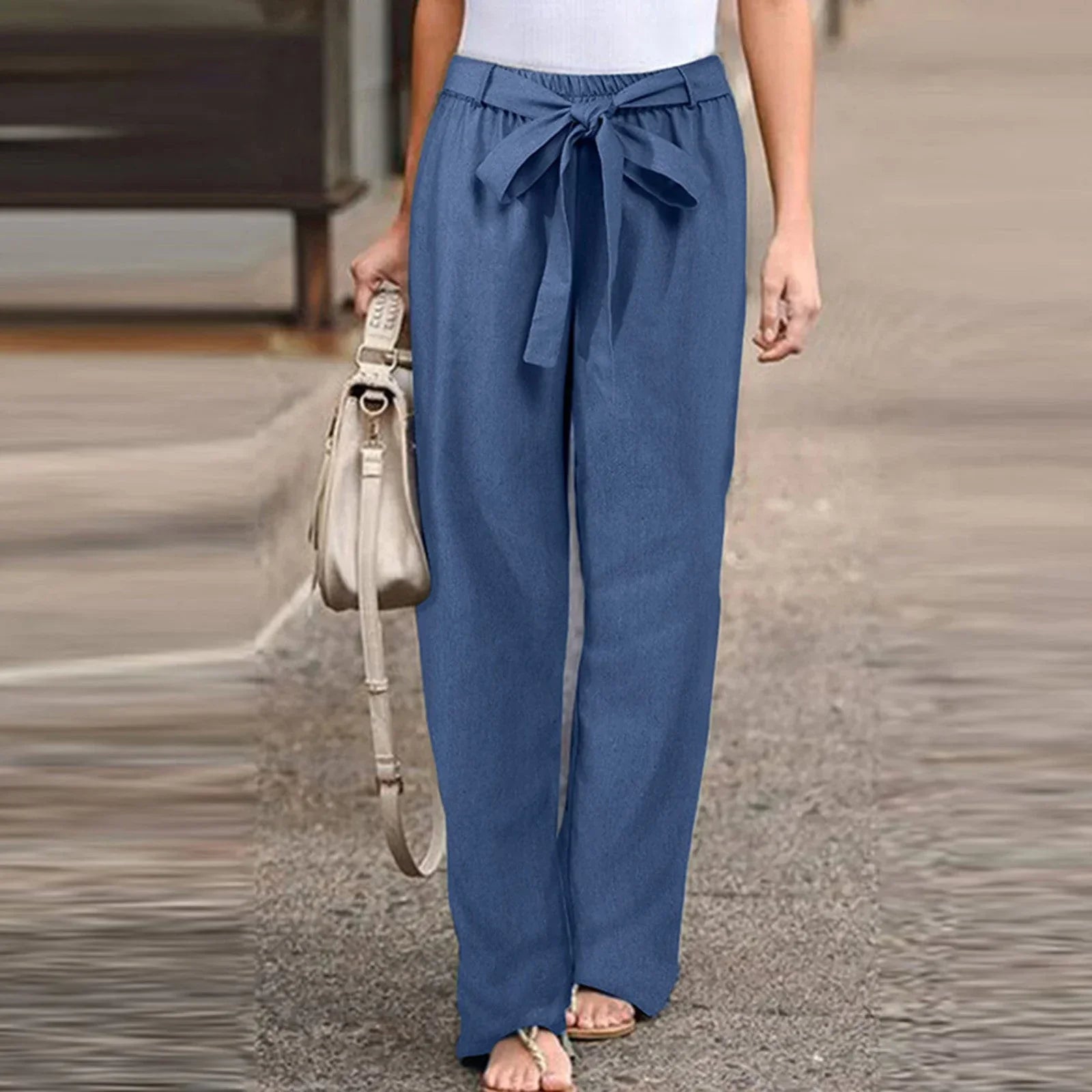 Lina - Stilvolle Leinenhose für Damen