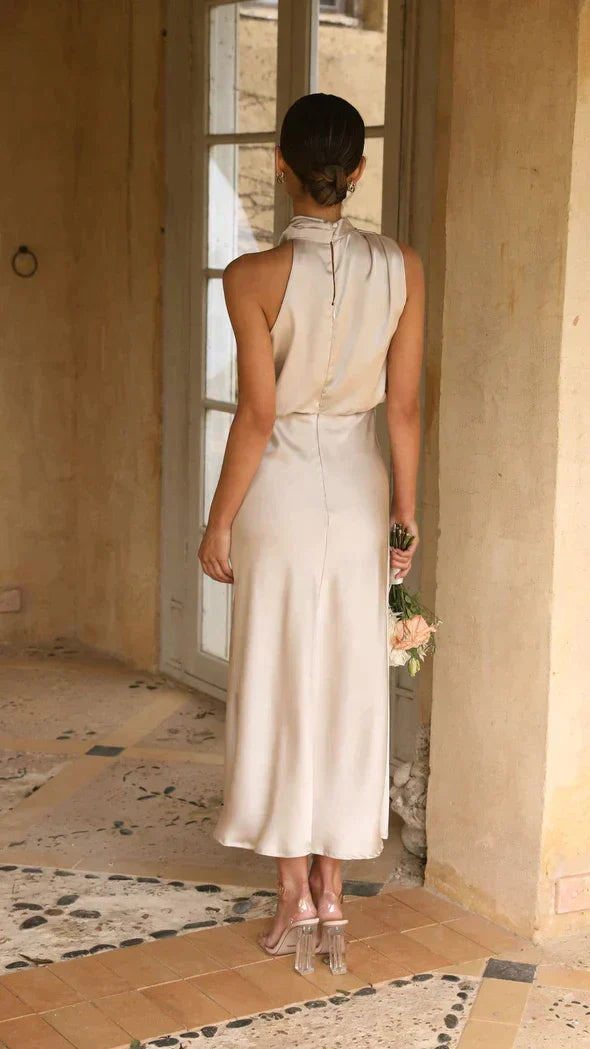 Belle - Glänzendes Maxileid | Elegantes Abendkleid | Schick