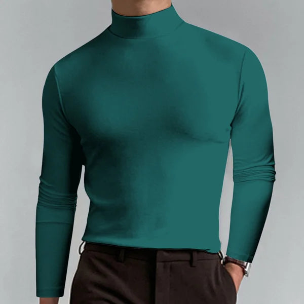 Claes | Slim Fit Hochtailliertes Langarm-T-Shirt für Männer