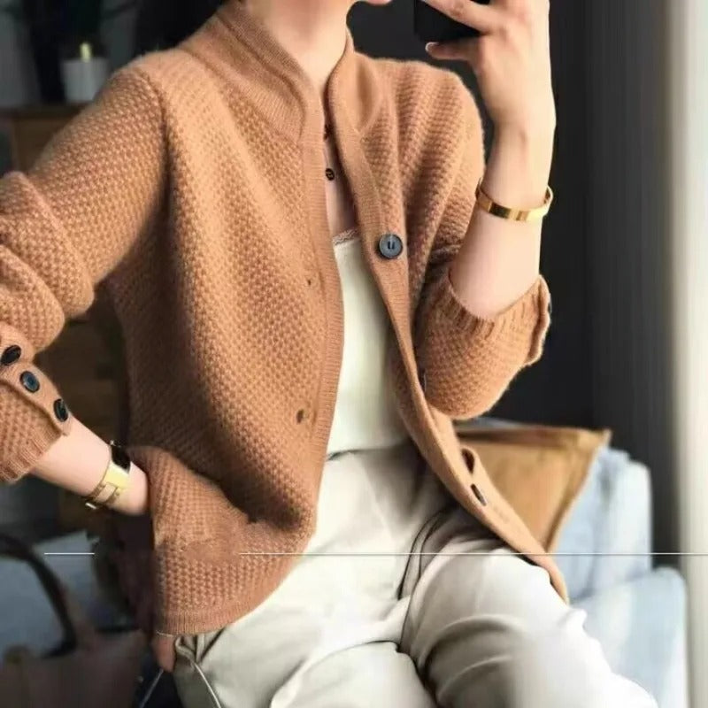 Maria - Klassischer Winter Rollkragenpullover für Damen