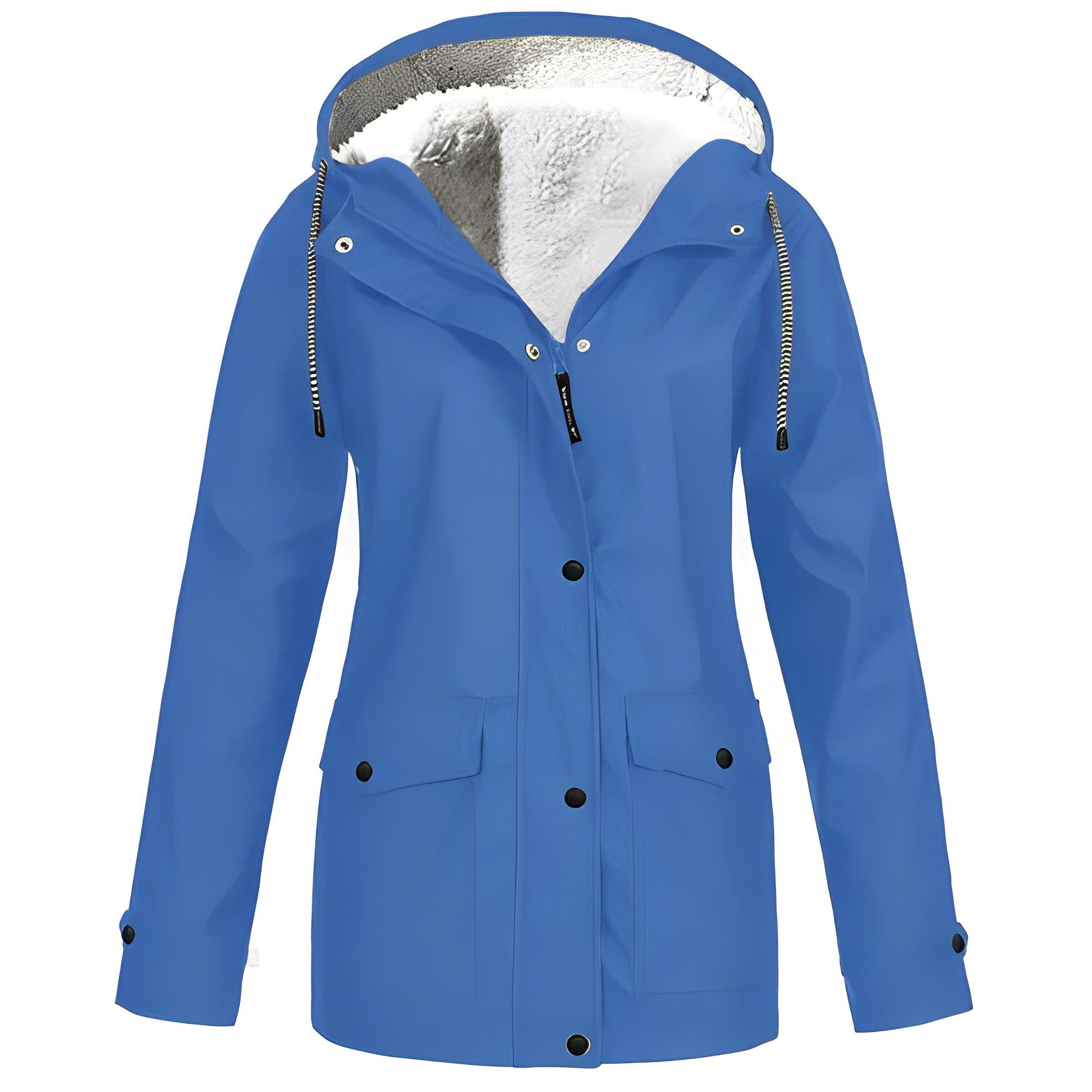 Laura | Stylische Fleece gefütterte Wärme Damenjacke