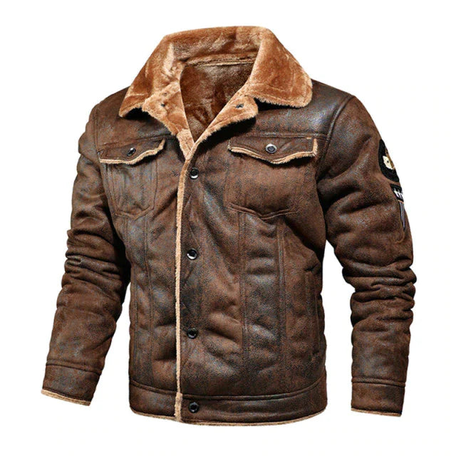 Simon - Herren Lederjacke