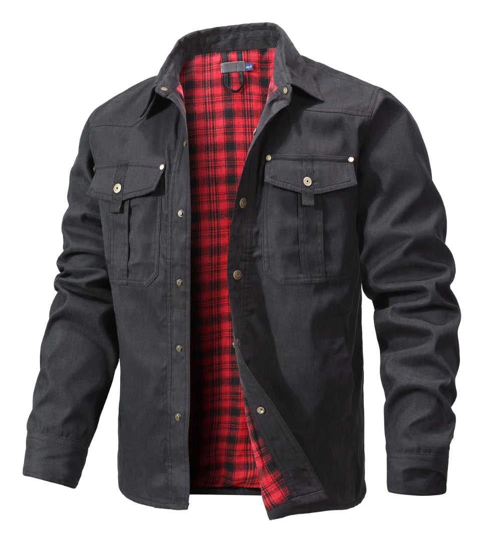 Dean - Flanell Herren Jacke