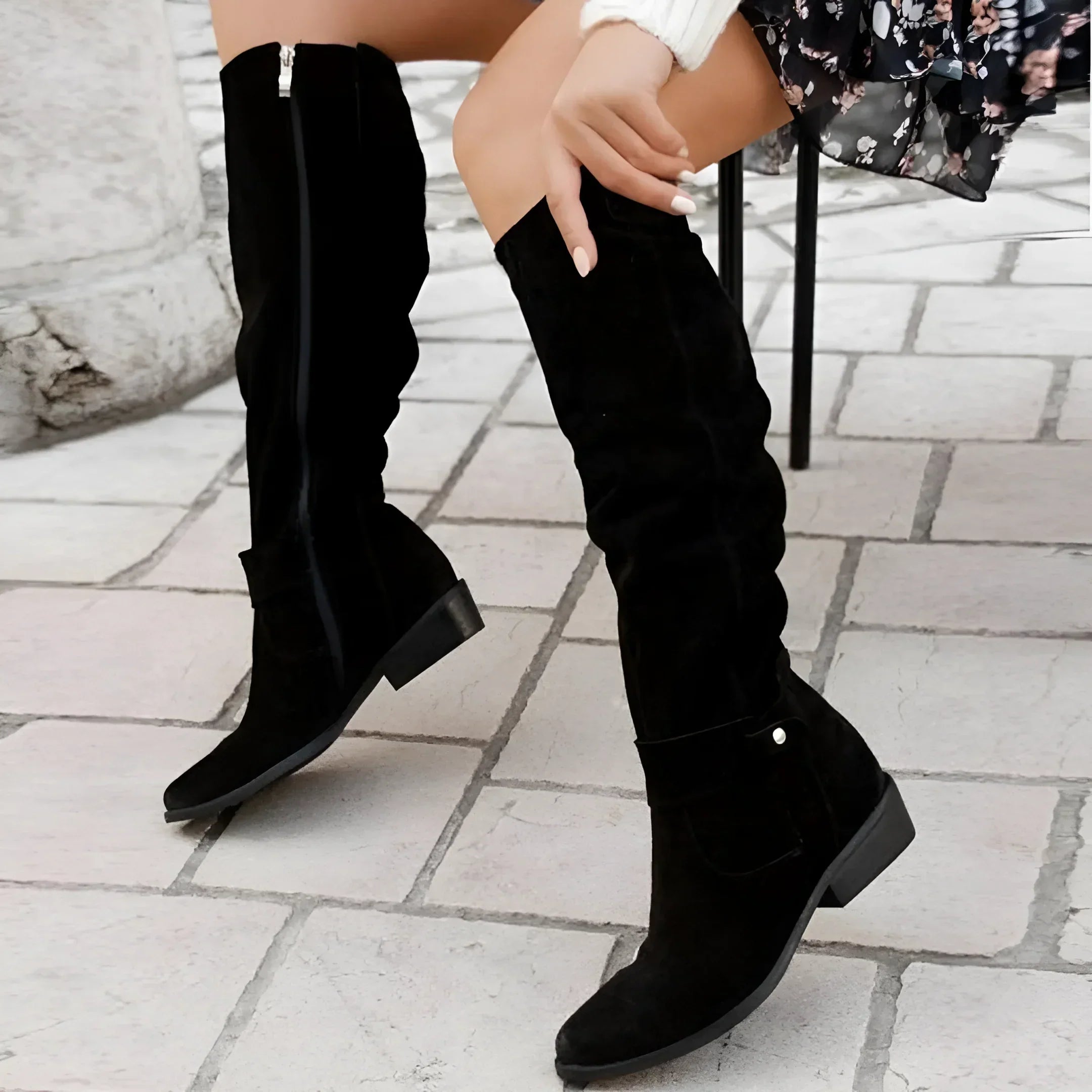 TaffyStep™ - Hochwertige Lederstiefel