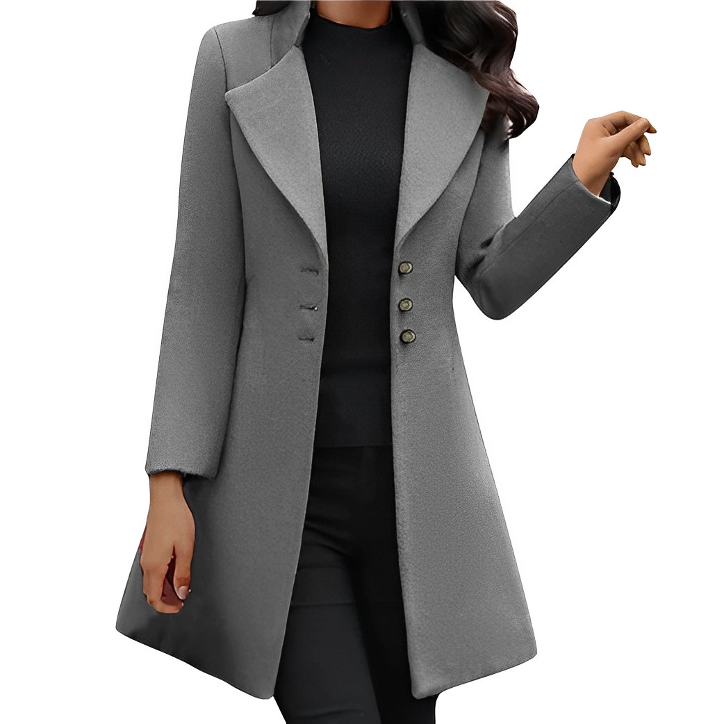 Camille - Schicker Winter Wollmantel für Damen