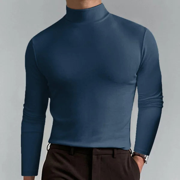Claes | Slim Fit Hochtailliertes Langarm-T-Shirt für Männer