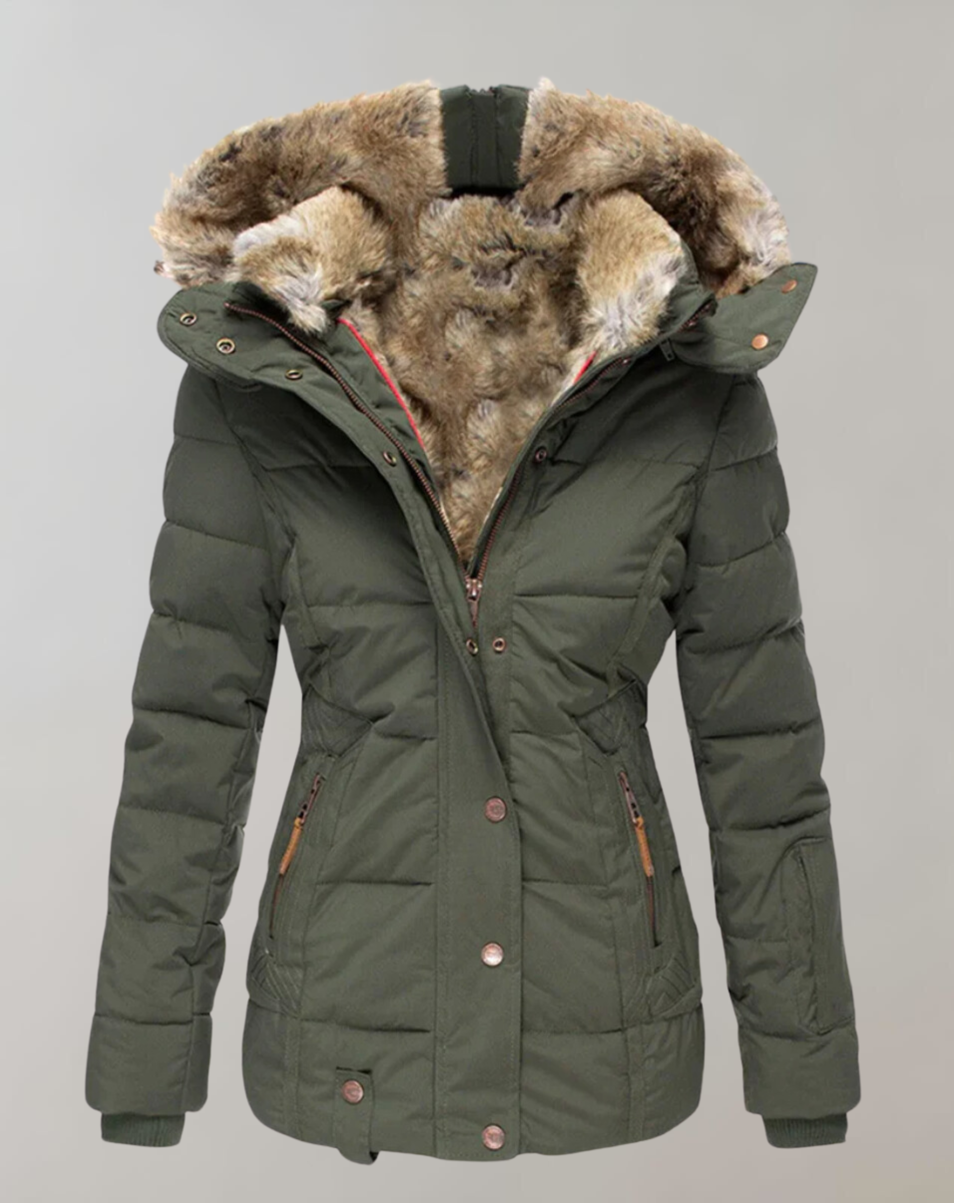 Vannah™ - Stilvoller Gefütterter Winterjacke