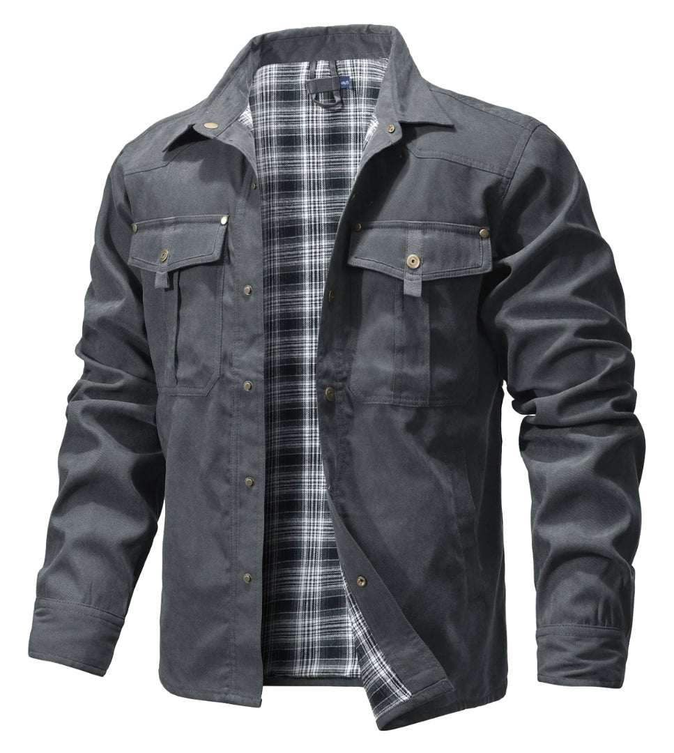 Dean - Flanell Herren Jacke