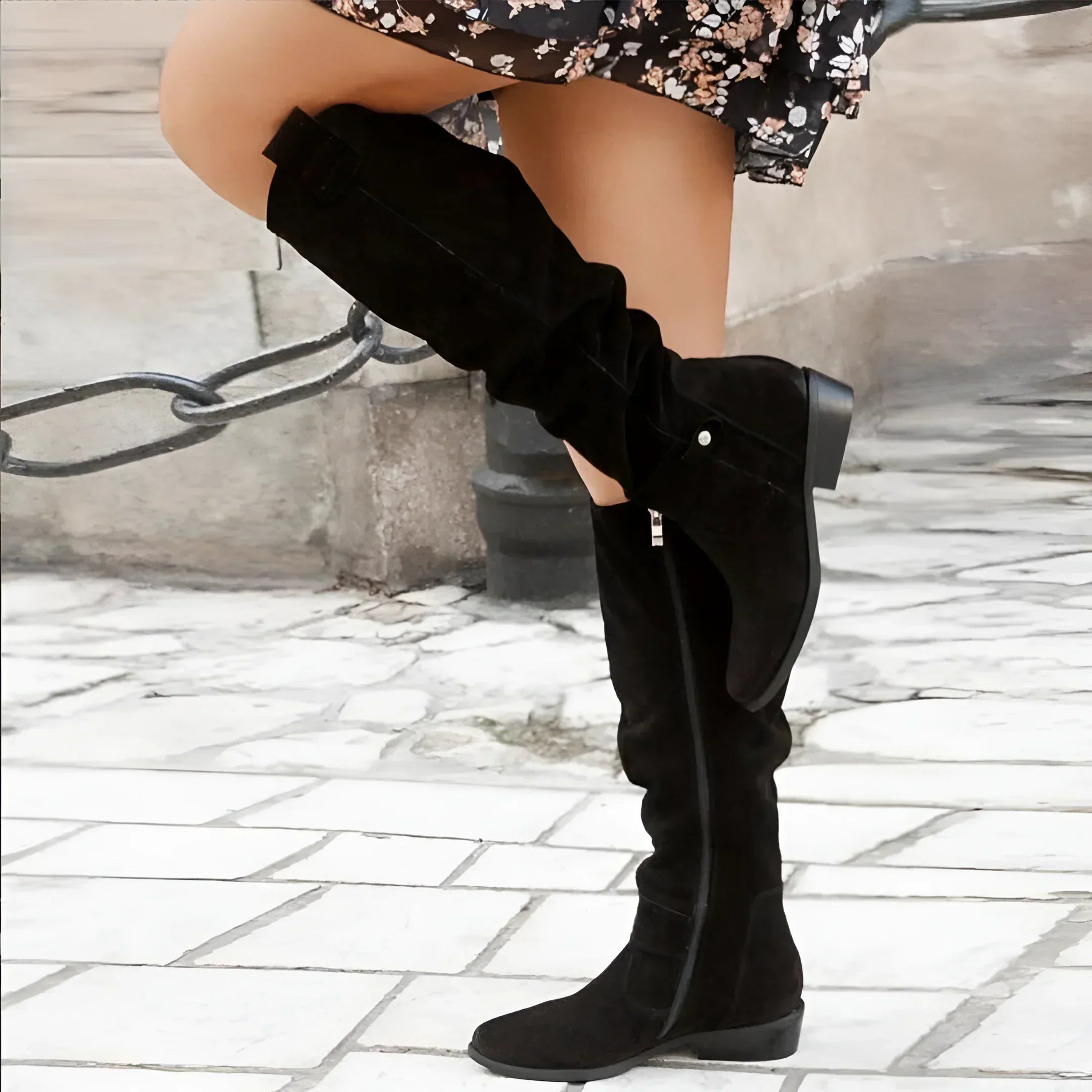 TaffyStep™ - Hochwertige Lederstiefel