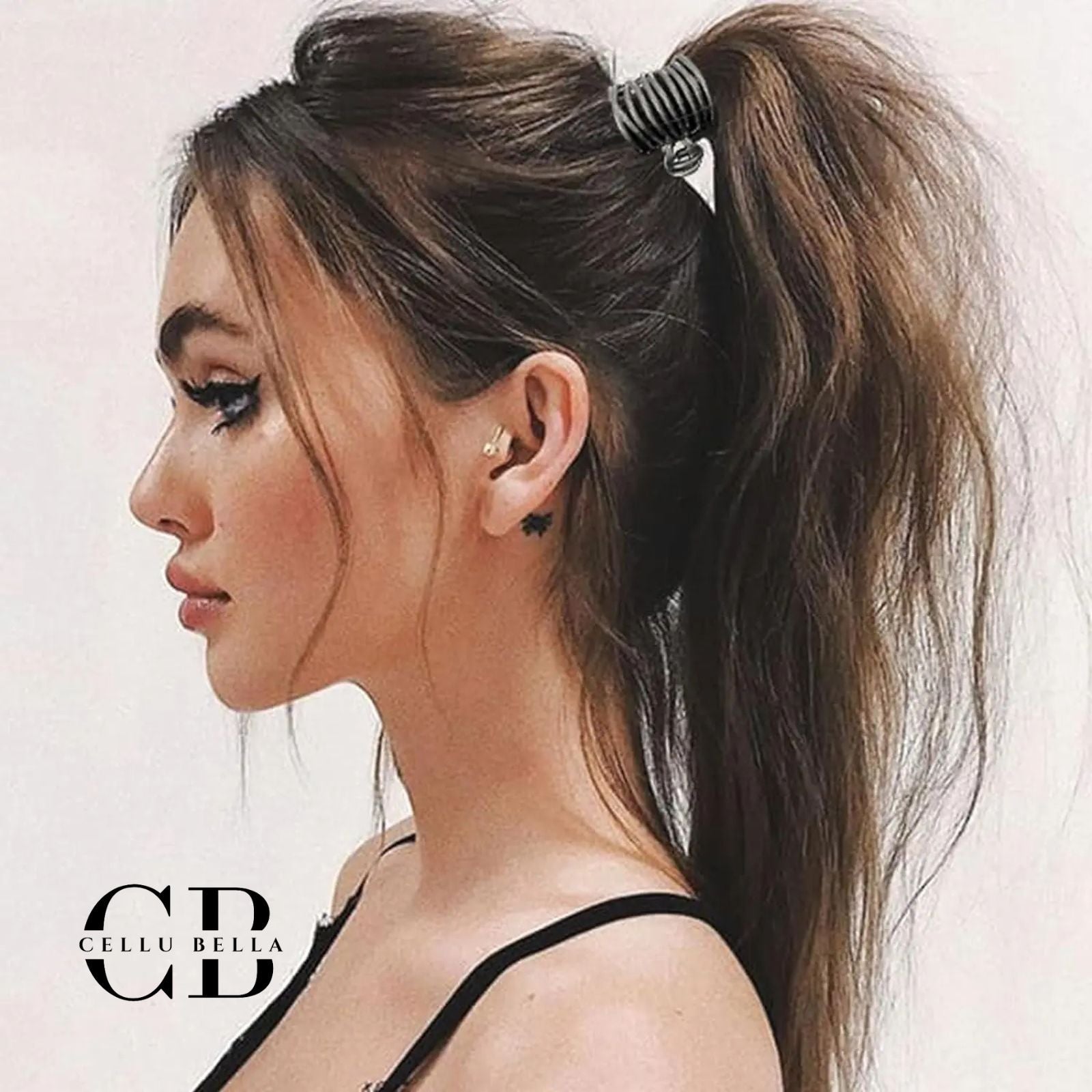 Ariana-Haarspange: Elegante Metall-Haarclips im geometrischen Design