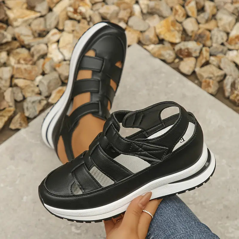 OrthoJoy™ - Orthopädische Keilabsatzsandalen