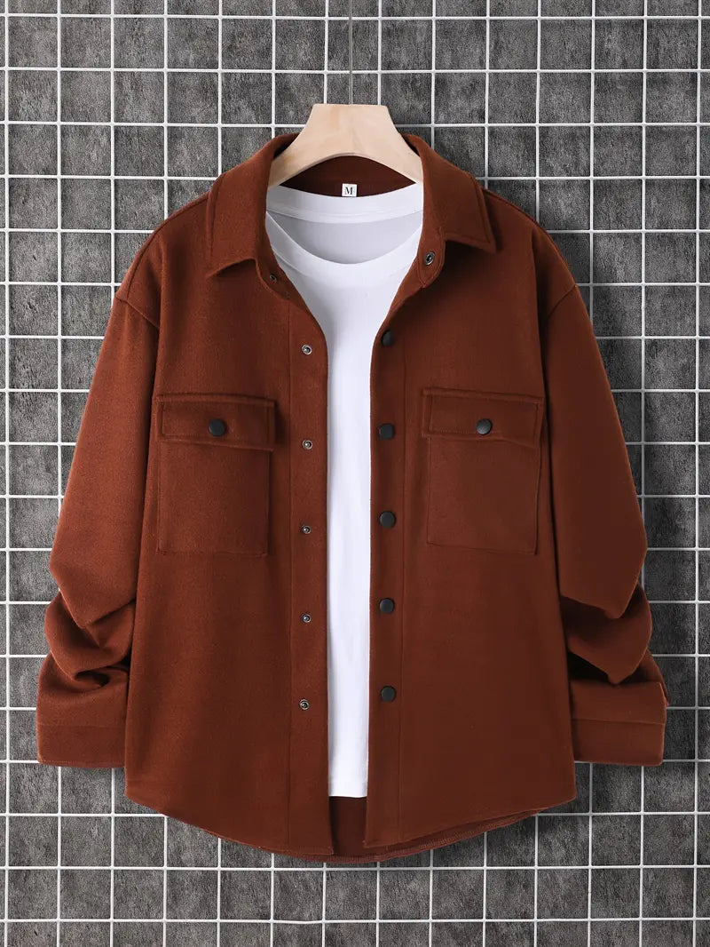 Jarren - Stilvolle und Lässige Herbst Jacke mit Brusttaschen für Herren