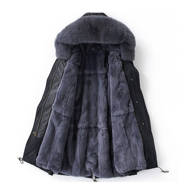 Edward - Herrenjacke mit Pelzkragen