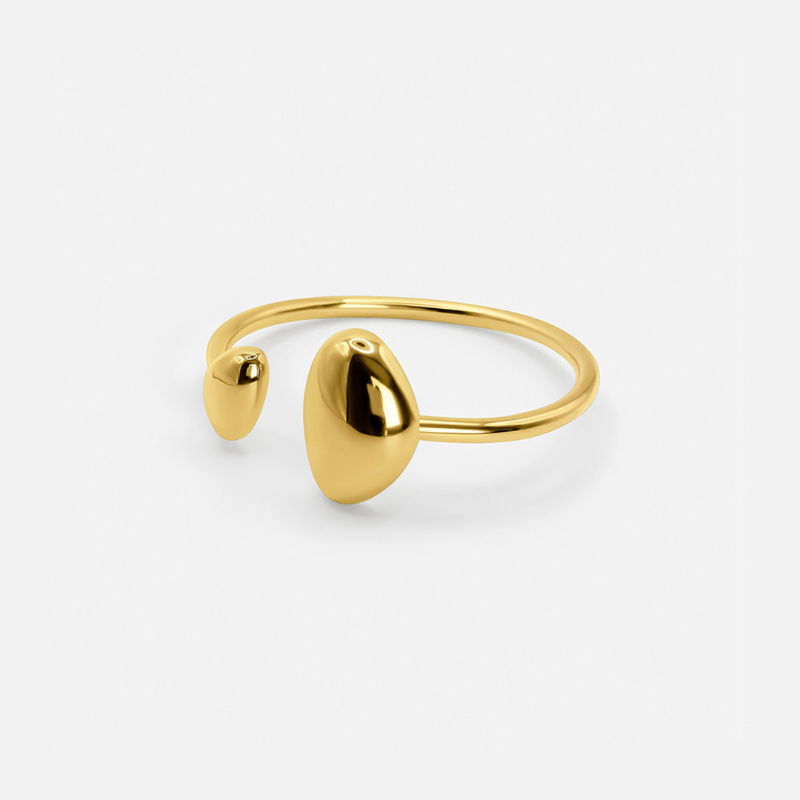 Unregelmäßiges Offenes Armband – Modernes Design für einen einzigartigen Look