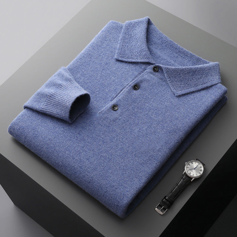 Eckhart | Poloshirt aus Kaschmir