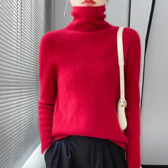 Ferran - Strickpullover mit Rollkragen