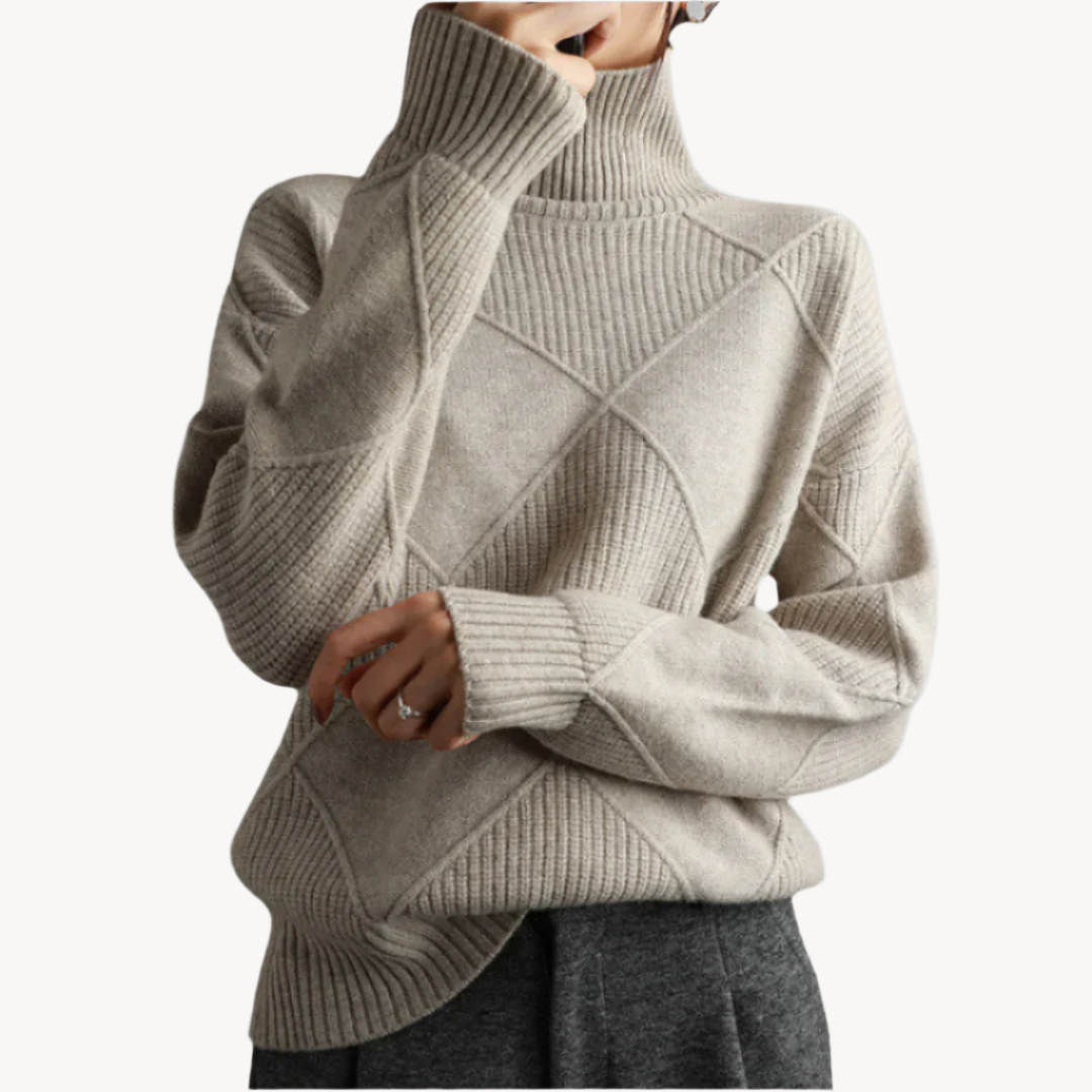 Adelia | Zeitlose Eleganz Kuschelige Wärme Damen Rollkragenpullover