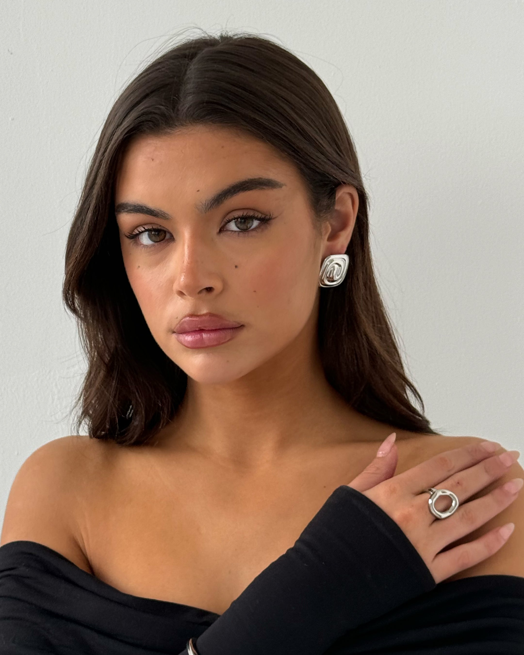 Silberner Spiralring – Modernes Design mit zeitloser Eleganz