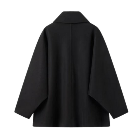 Lizzie | Damen Chic Eleganter Übergrößen Mantel | Lang