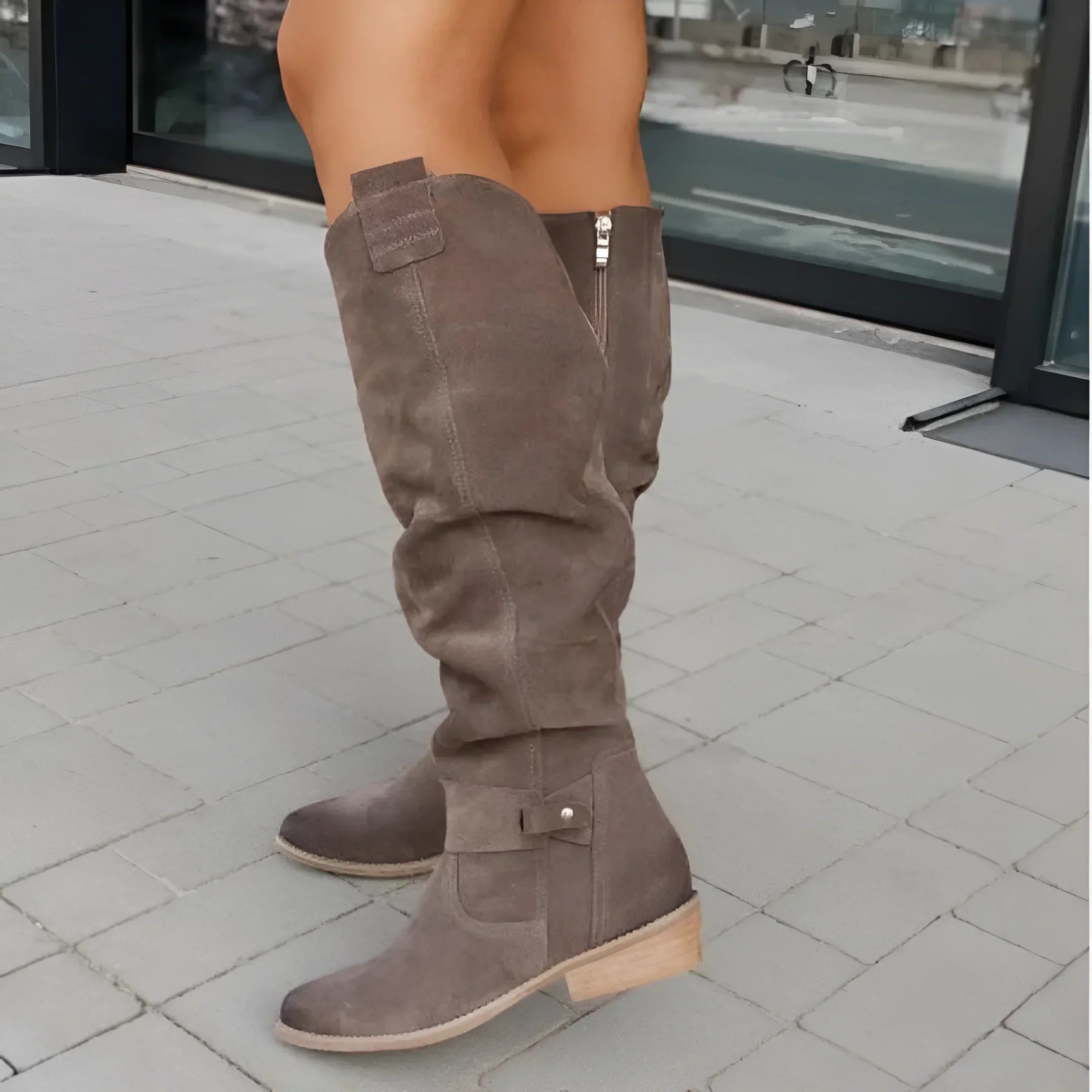 TaffyStep™ - Hochwertige Lederstiefel